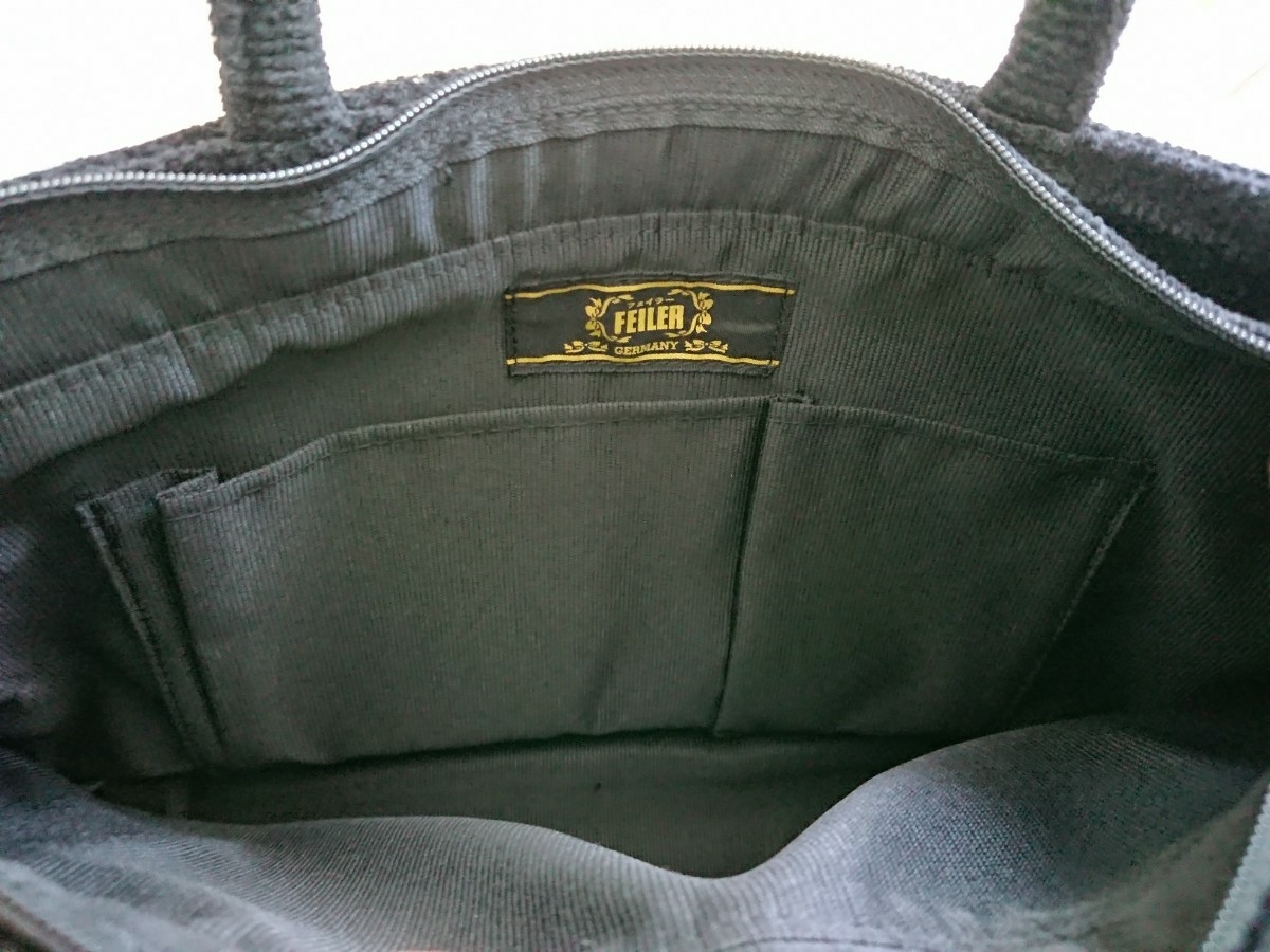 新品タグ付き】FEILER フェイラー☆トートバッグ ファスナー (mn439