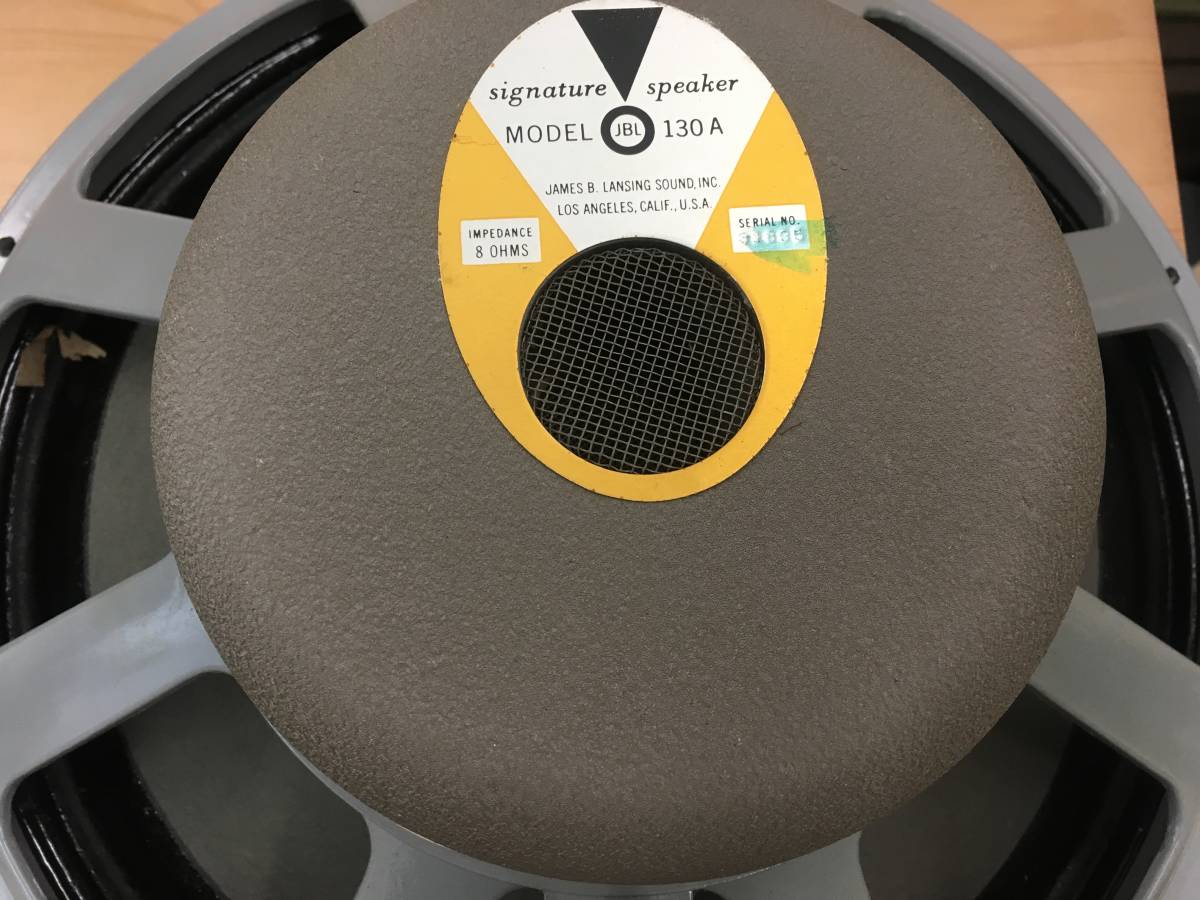 JBL 130A ペア JBL 130A ペア ビンテージウーハー 38cmコーン型 130A