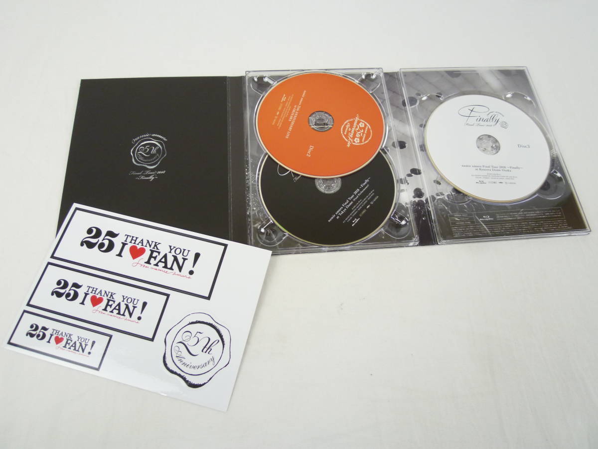 X-86★Blu-ray★namie amuro Final Tour 2018 ~Finally~★安室奈美恵★初回生産限定盤★京セラドーム大阪公演★中古品★AVAN-99135/7