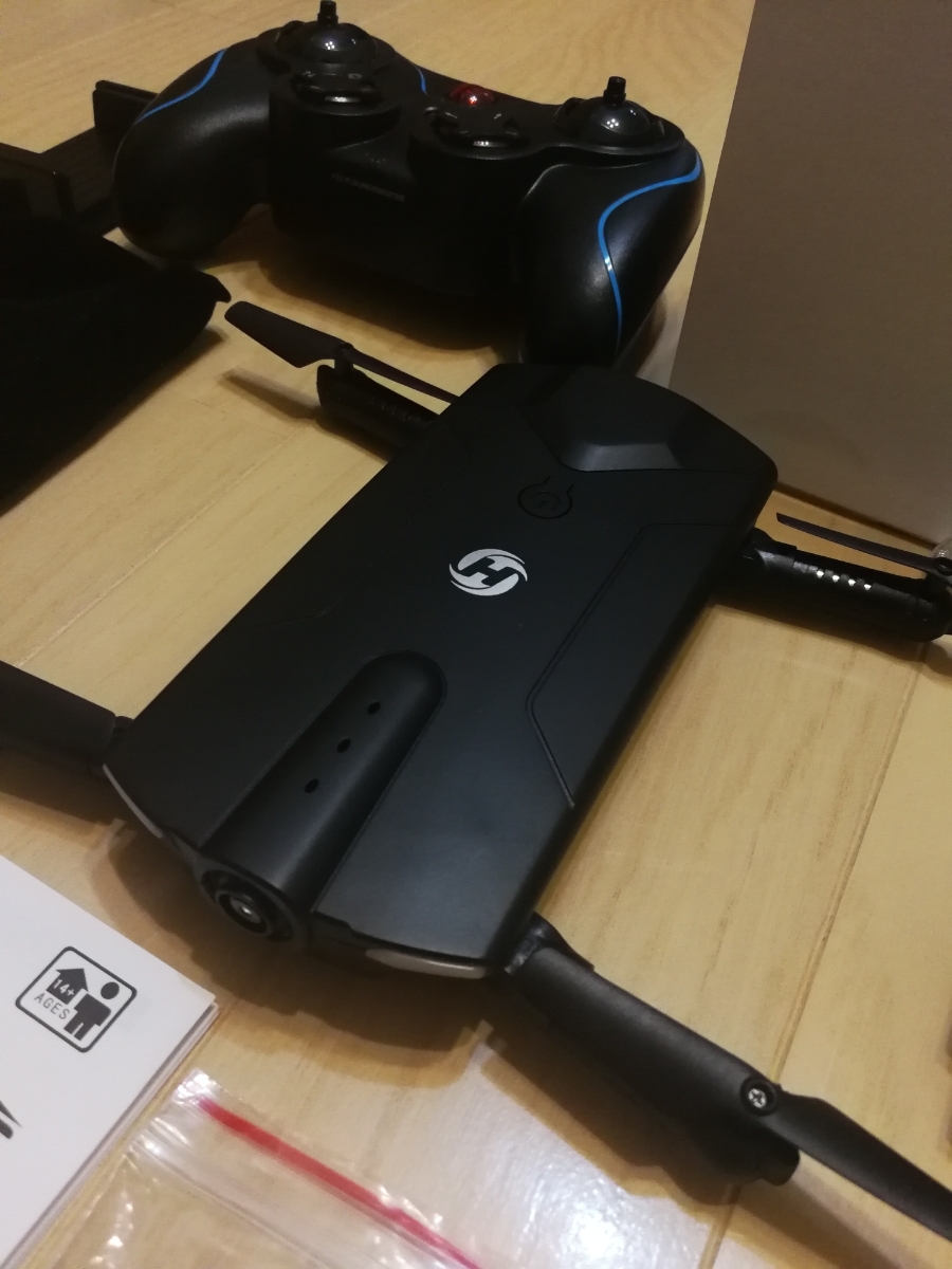 Holy Stone ドローン 折り畳み式 ポケット セルフィードローン HS160 
