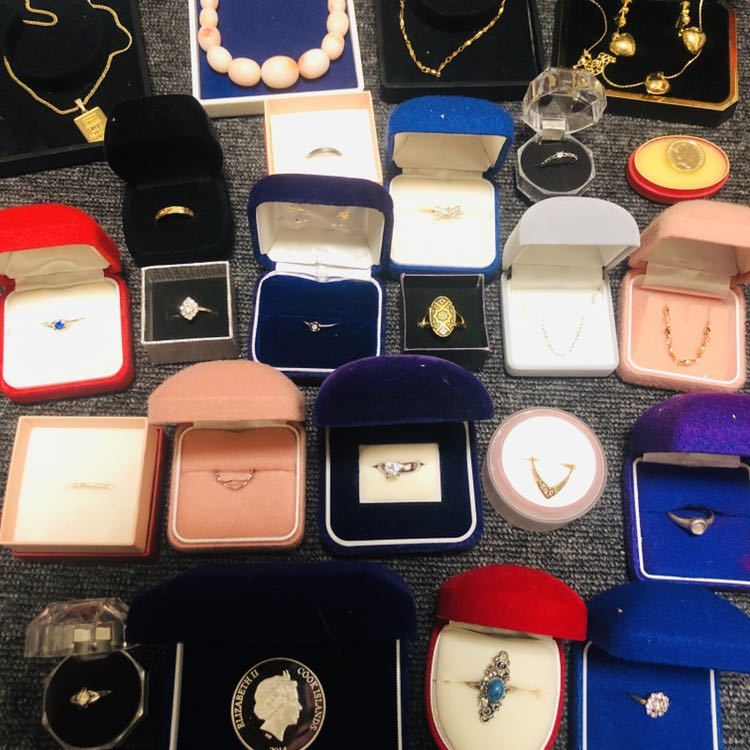 s*a様 遺品整理 昭和レトロ 刻印あり有 アクセまとめ s*a様 遺品整理