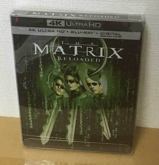 マトリックス　リローデッド (スチールブック4K Ultra HD/Blu-ray)4K Ultra HD/Blu-ray共日本語収録