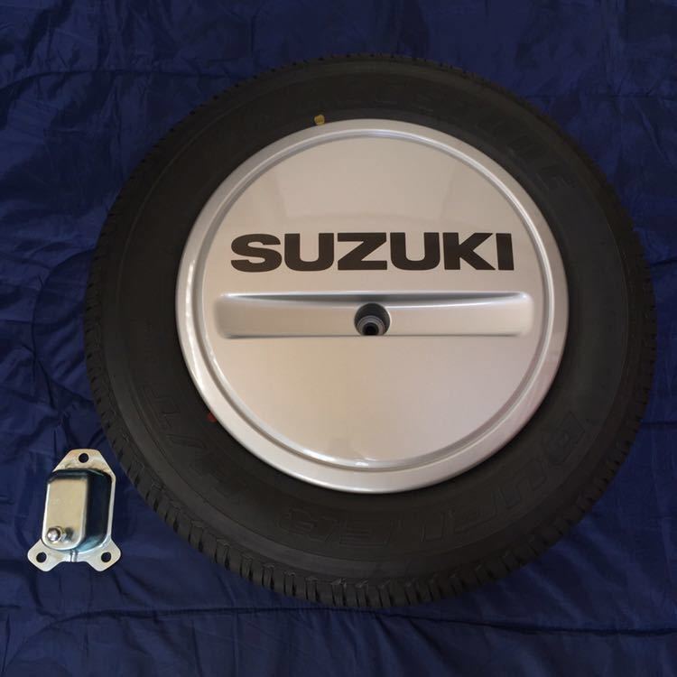 スズキ ジムニーシエラ JB74W 純正背面スペアタイヤ・スチールホイール