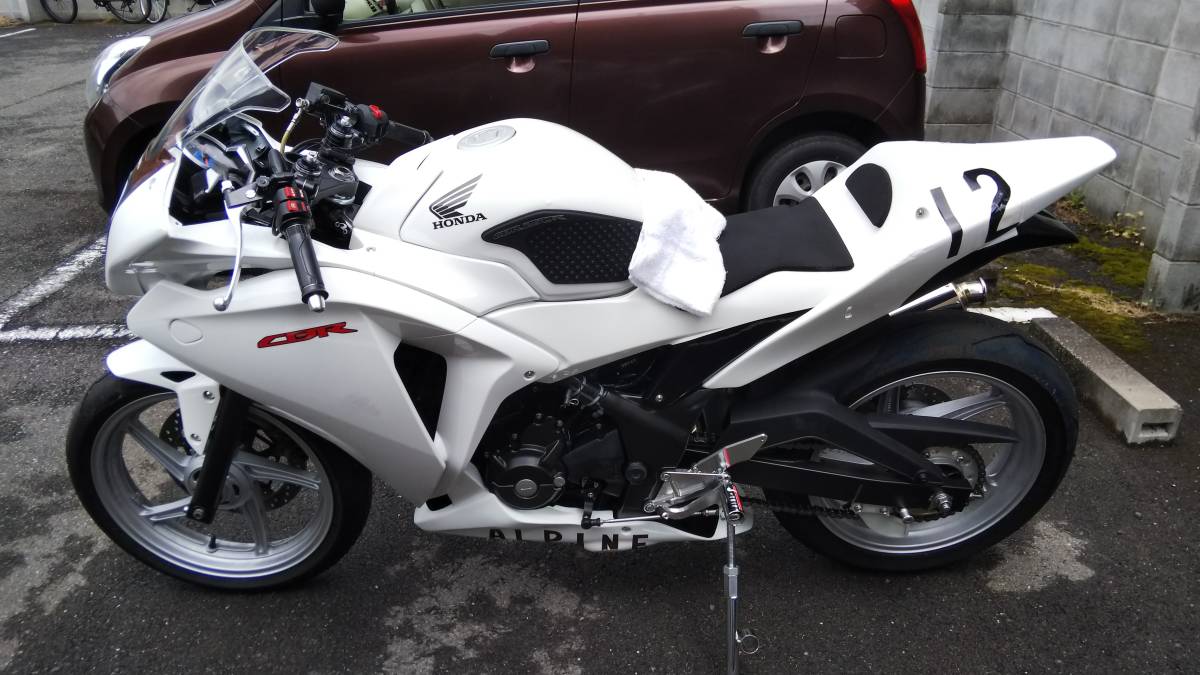 ホンダ CBR250Rレーサー(MC41) ドリームカップ OH後走行500km バトル 
