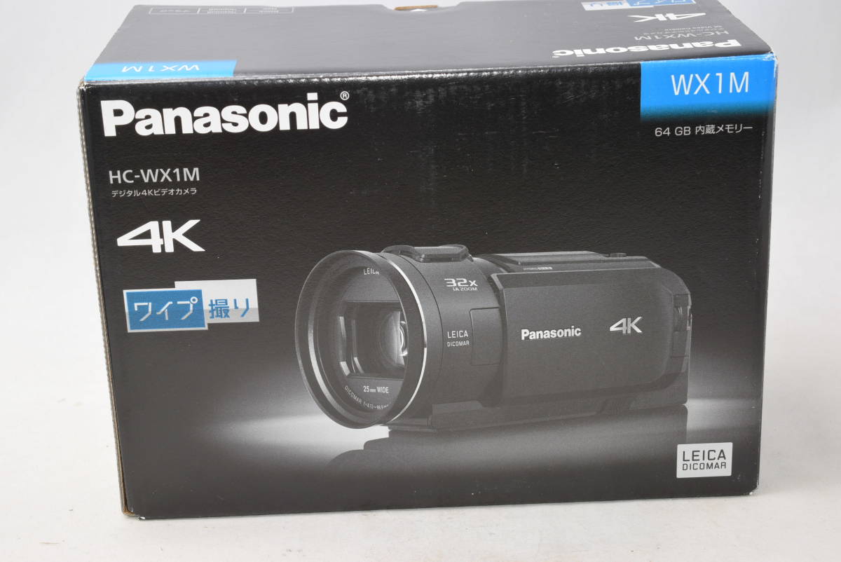 カメラ Panasonic 4K ビデオカメラ 32倍ズームWX1M-K