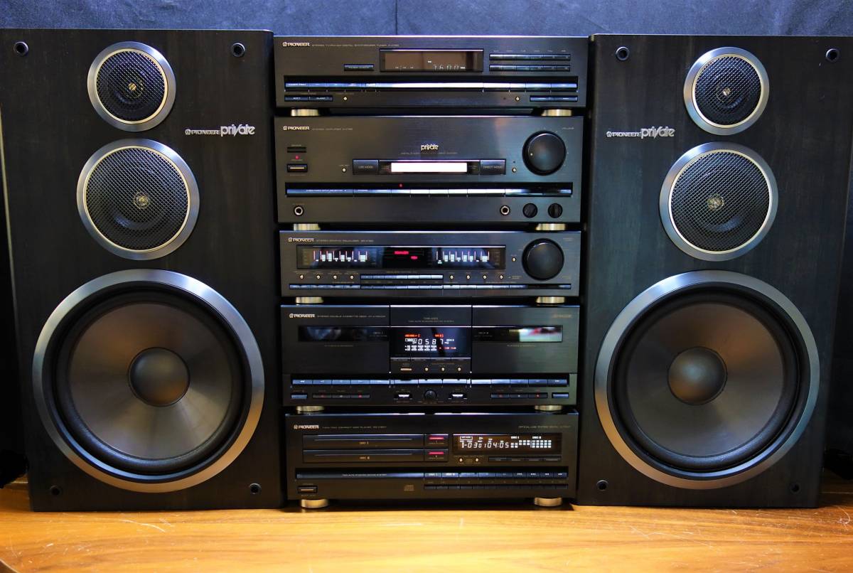 B7 PIONEER バブルコンポ パイオニア Pioneer private PRIVATE A-X750 