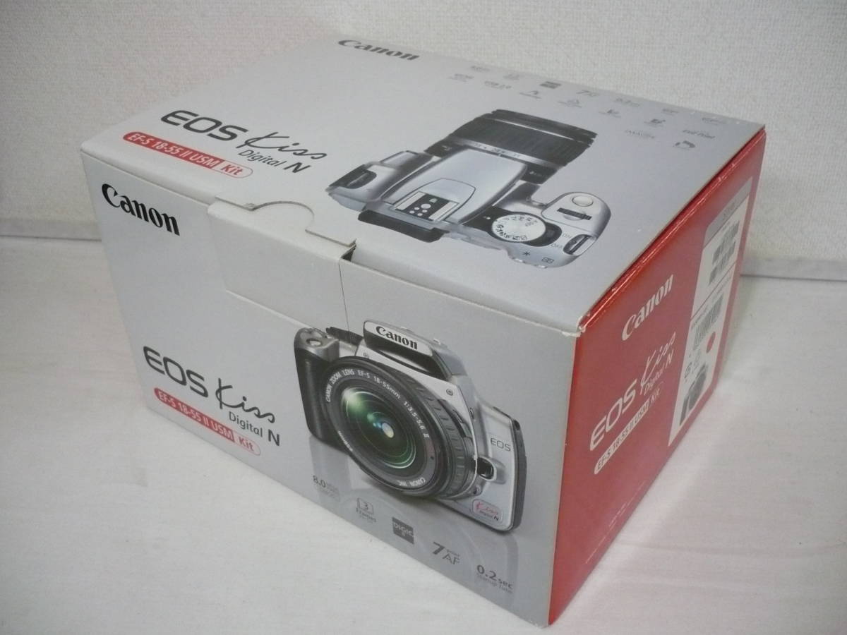 箱付きCanon Canon EOS Kiss Digital N 一眼レフカメラ EOS Kiss