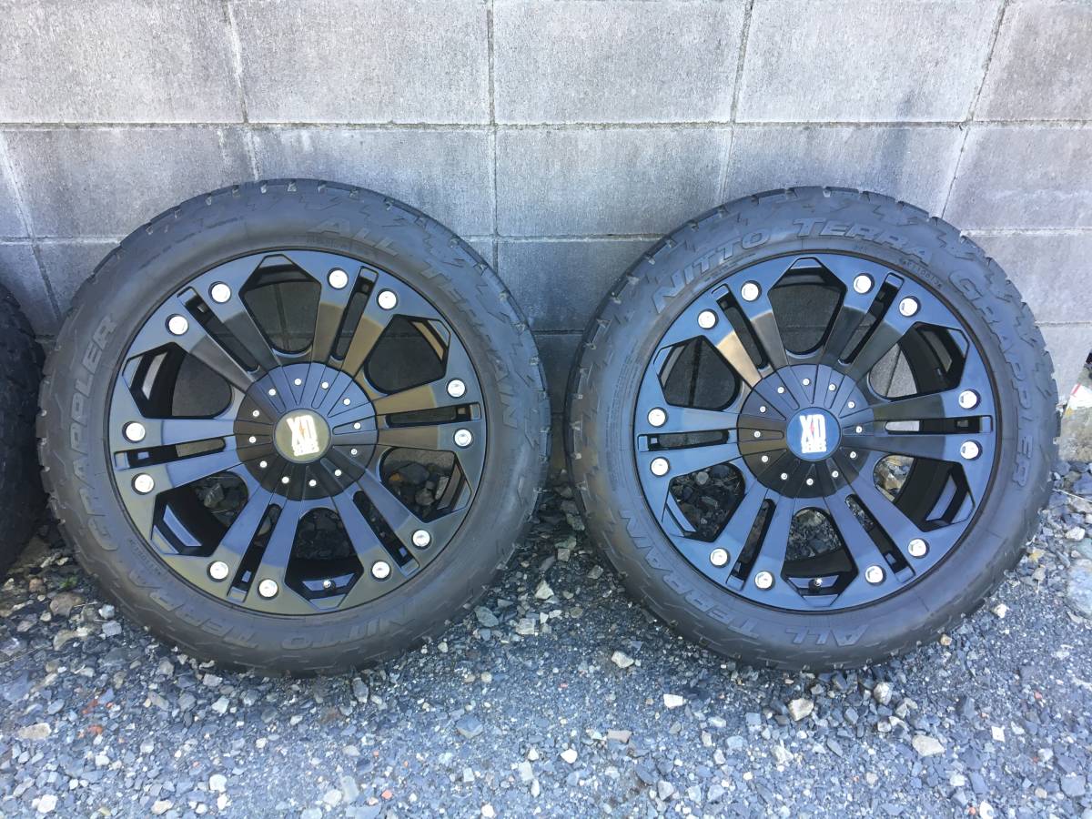 ホンダ リッジライン用 KMC XD778 MONSTER 20インチ + NITTO TERRA 