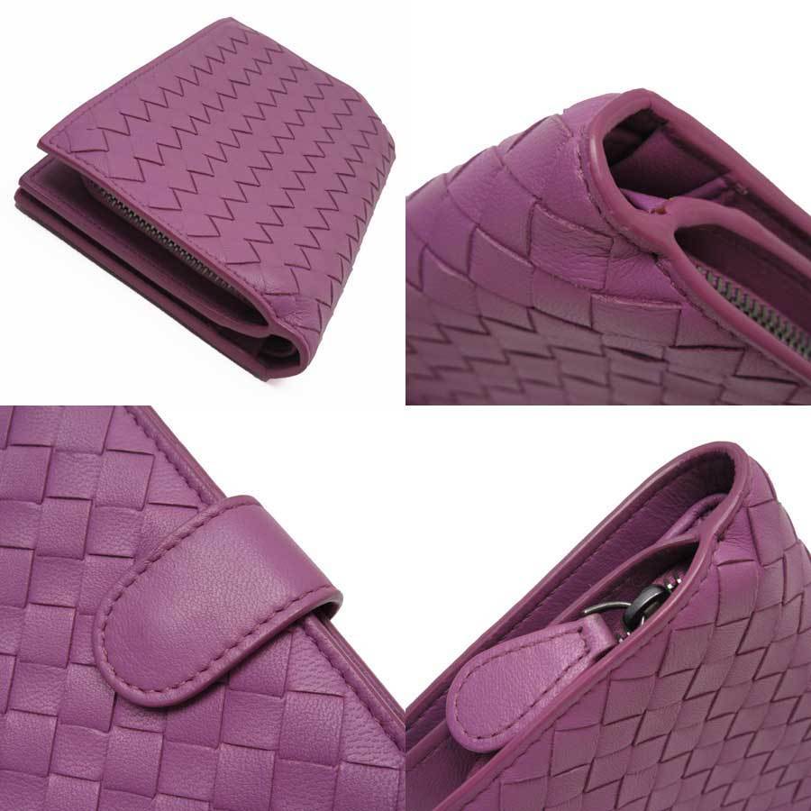 BOTTEGA VENETA ボッテガヴェネタ 二つ折り財布 イントレチャート