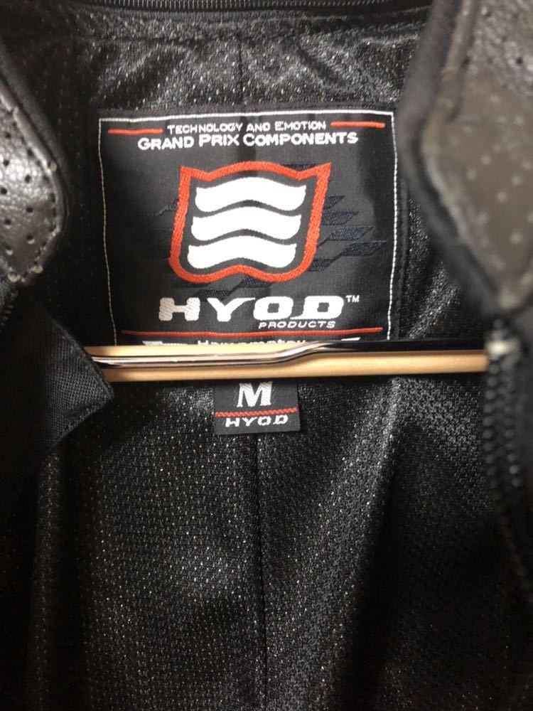 HYOD 春夏用レザージャケット Mサイズ バイクウェア・装備 バイク