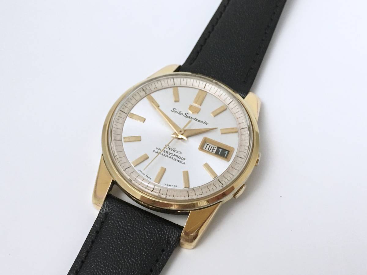 SEIKO 5 SPORTSMATIC DELUXE セイコー スポーツマチック デラックス 