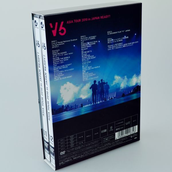 DVD】 V6 ASIA TOUR 2010 in JAPAN READY? (初回生産限定〈READY？盤