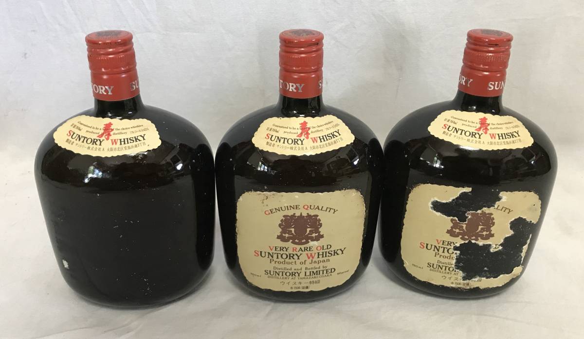 ウイスキー6本セット（古酒・未開栓）売ります 未開栓 古酒 サントリー