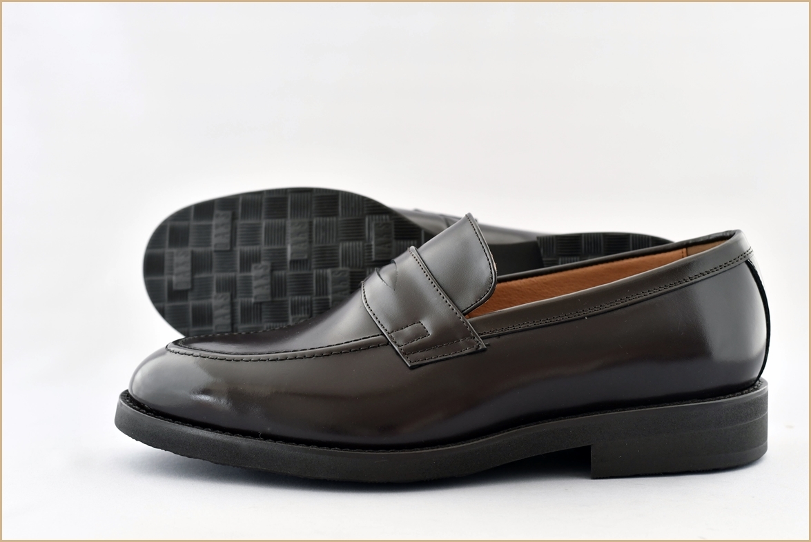 ☆新品☆DAKS LONDON☆ローファー☆ダークブラウン☆スリッポン