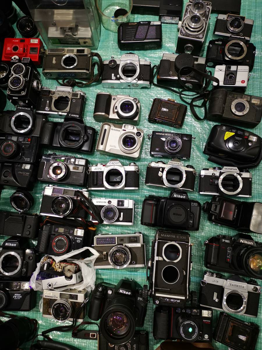 フィルムカメラ デジタルカメラ 大量セット まとめ売り 28台 フィルムカメラ大量セット レンズ・カメラ・アクセサリー・その他