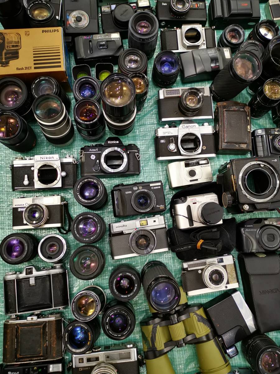 フィルムカメラ 大量まとめ売り 15台セット フィルムカメラ大量セット レンズ・カメラ・アクセサリー・その他