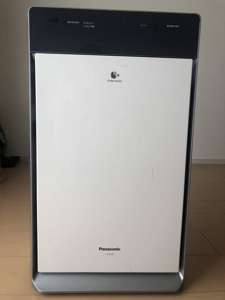 パナソニック 加湿空気清浄機 2014年製 - F-VXK55 中古 動作品｜Yahoo