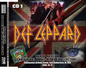 Def Leppard 2005-10-12 East Rutherford 2CD (Maxi CD) RARE!! 初音源！