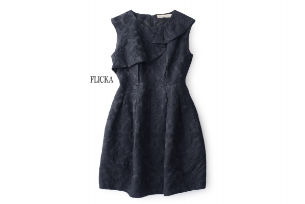 美品★厳選★トゥモローランド・ザドレスバイフリッカ6万★1size/9号★ワンピースJ721