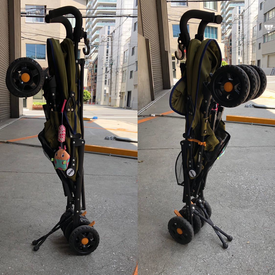 日本育児 トラベルシステム対応ベビーカー Smart Stick スマート