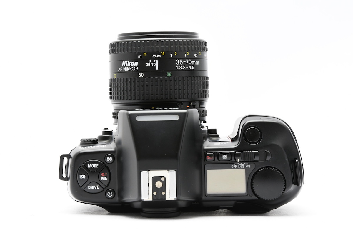 【極美品級】Nikon F4S AF NIKKOR 35-70mm プロ機 ◇ Nikon ニコン F-801S + AF NIKKOR 35-70mm F3.3-4.5 + AF NIKKOR 70