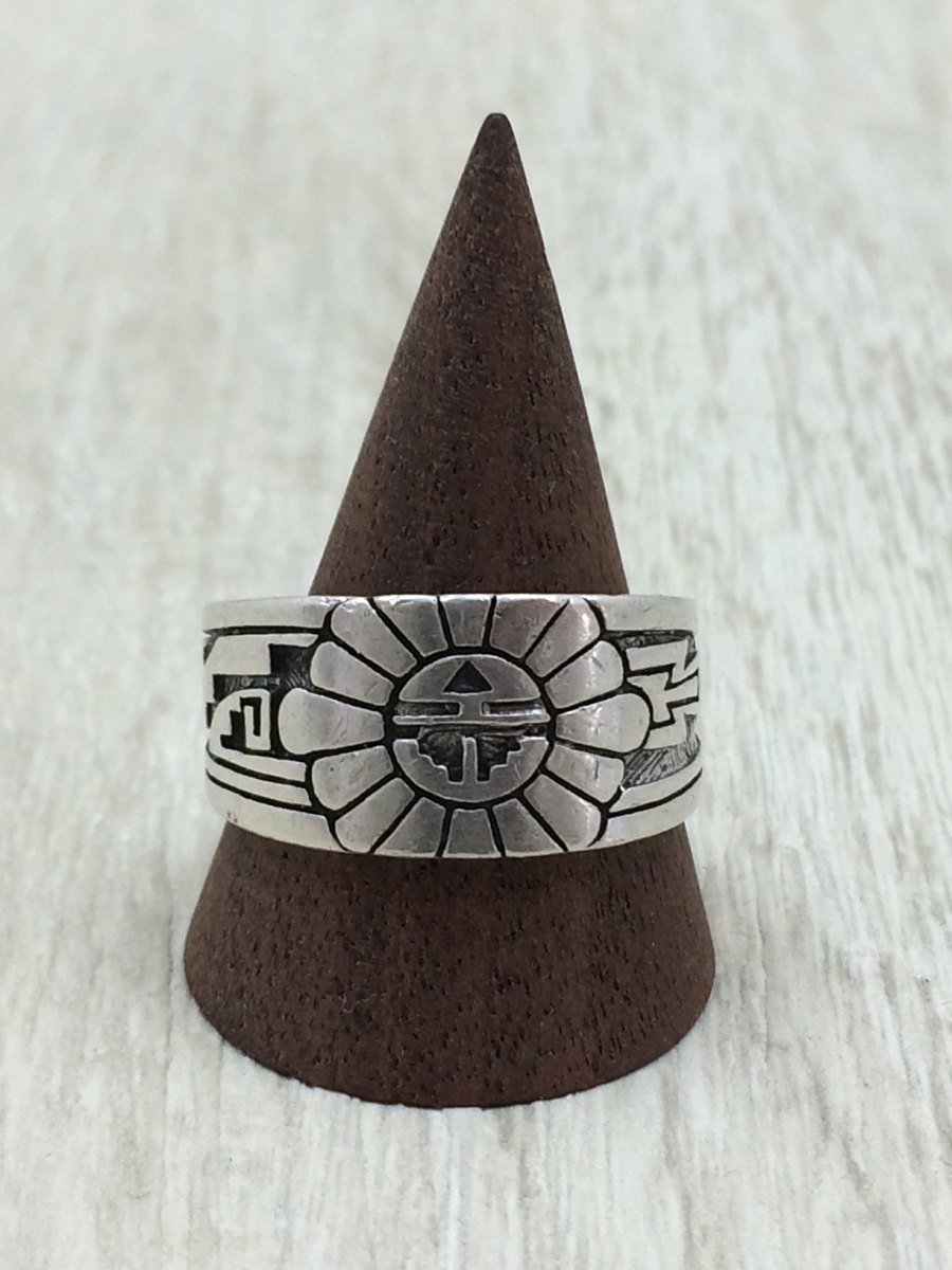 HOPI インディアンジュエリー ホピ リング Ring Silver Coin 