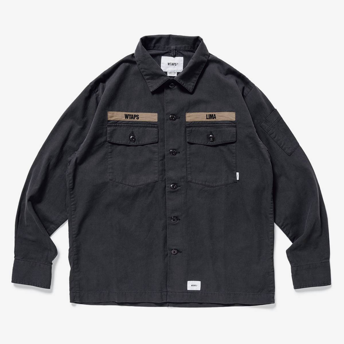 ミリタリーシャツの通販 シャツ WTAPS wtaps LS MODULAR ジャケット