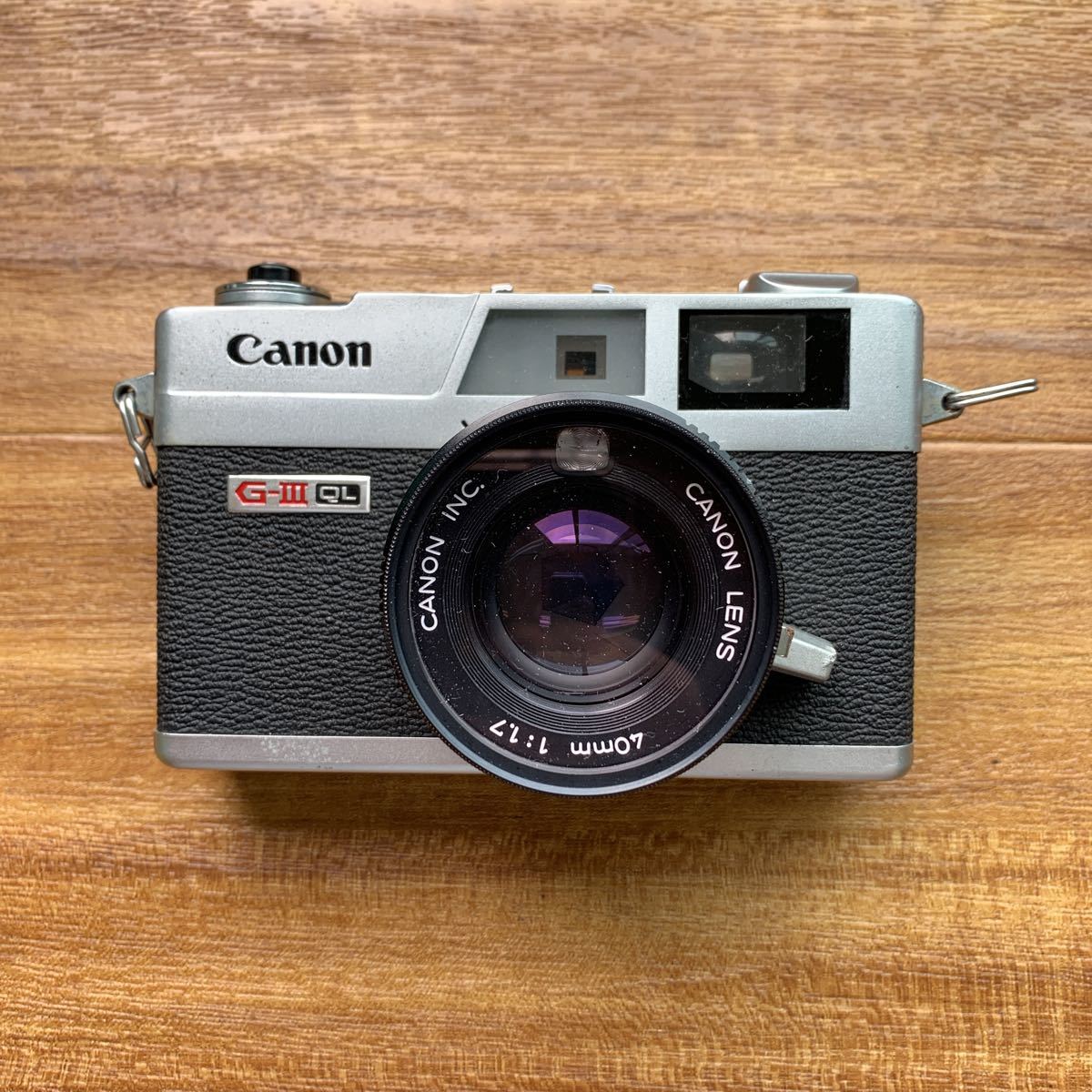 Canonet QL17 Canon G-Ⅲ フィルムカメラ 1:1.7 返品不可 ジャンク