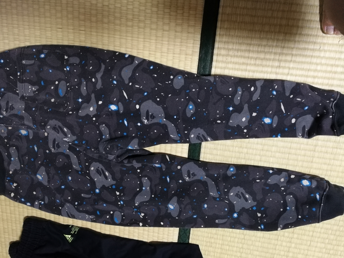 APE A BATHING シャーク BAPE ape Lサイズ bathing CAMO camo PANTS 