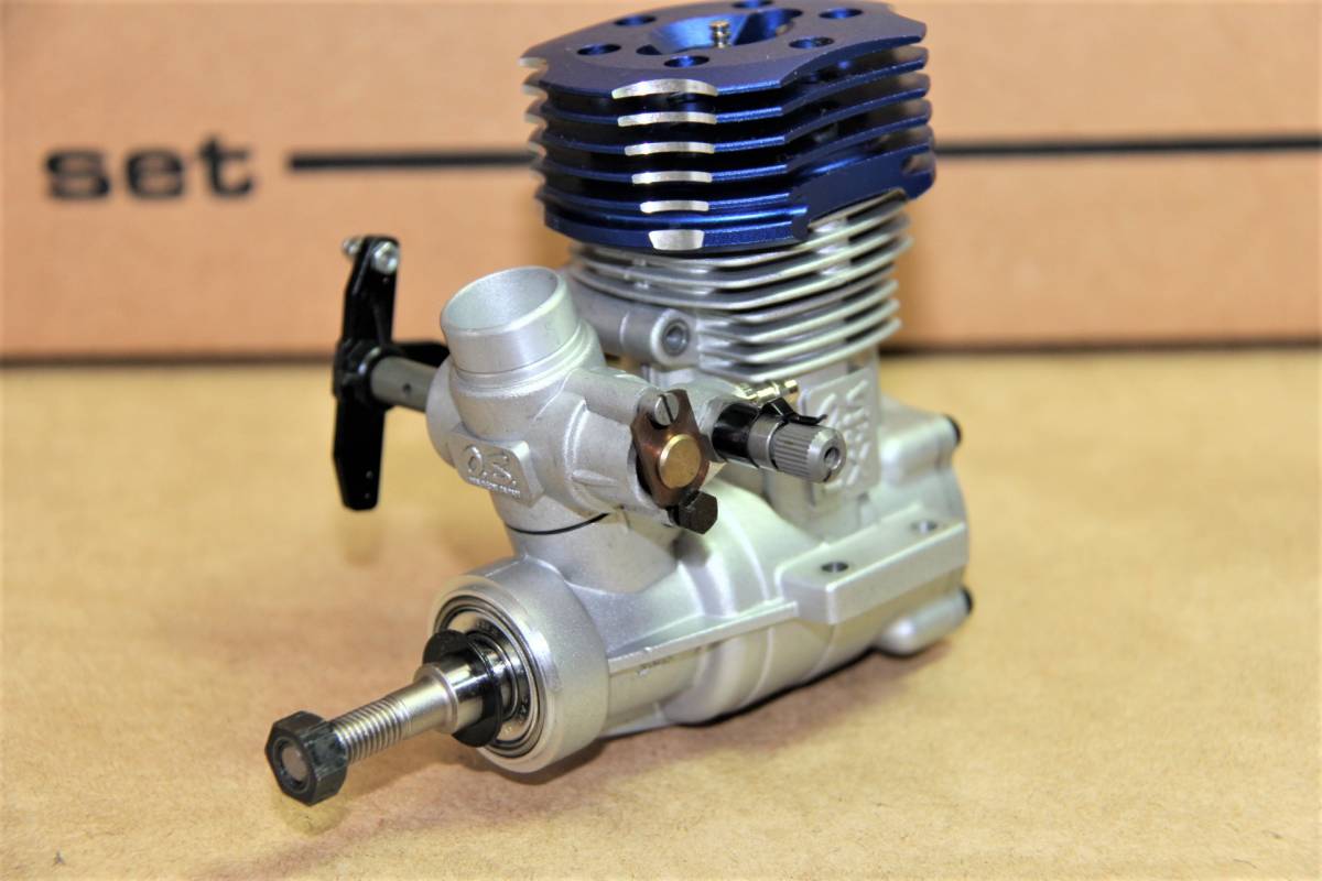 ☆ジャンク品☆ラジコン用エンジン MAX-50SX-H RING Hyper O.S ENGINES