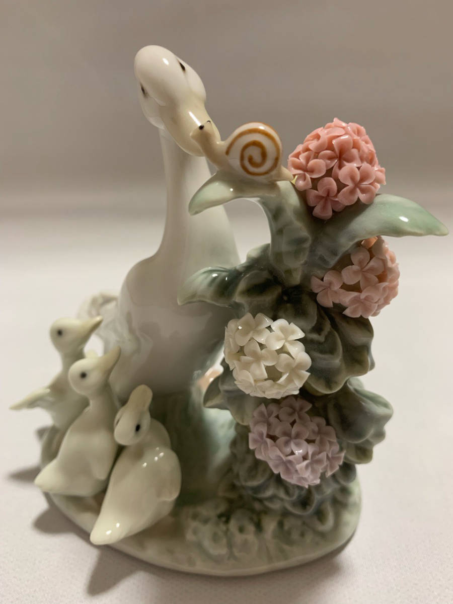LLADRO リヤドロ＃1439【美品】かたつむりとアヒルたち 西洋陶器