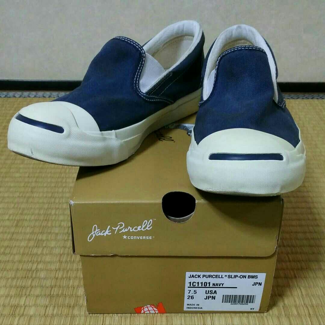 BEAMS | × ジャックパーセル CONVERSE スリッポン B印MARKET ビームス 
