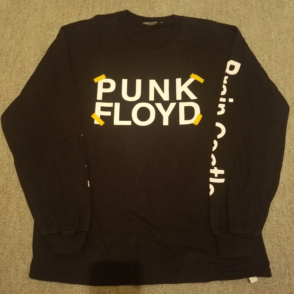 驚きの破格値，セール size L / UNDERCOVER PUNK FLOYD ロンT ブラック 長袖Tシャツ 架空バンド T but guruguru greatest supreme(長袖Tシャツ)｜売買されたオークション情報、yahooの商品情報をアーカイブ公開 - オークファン 男性用