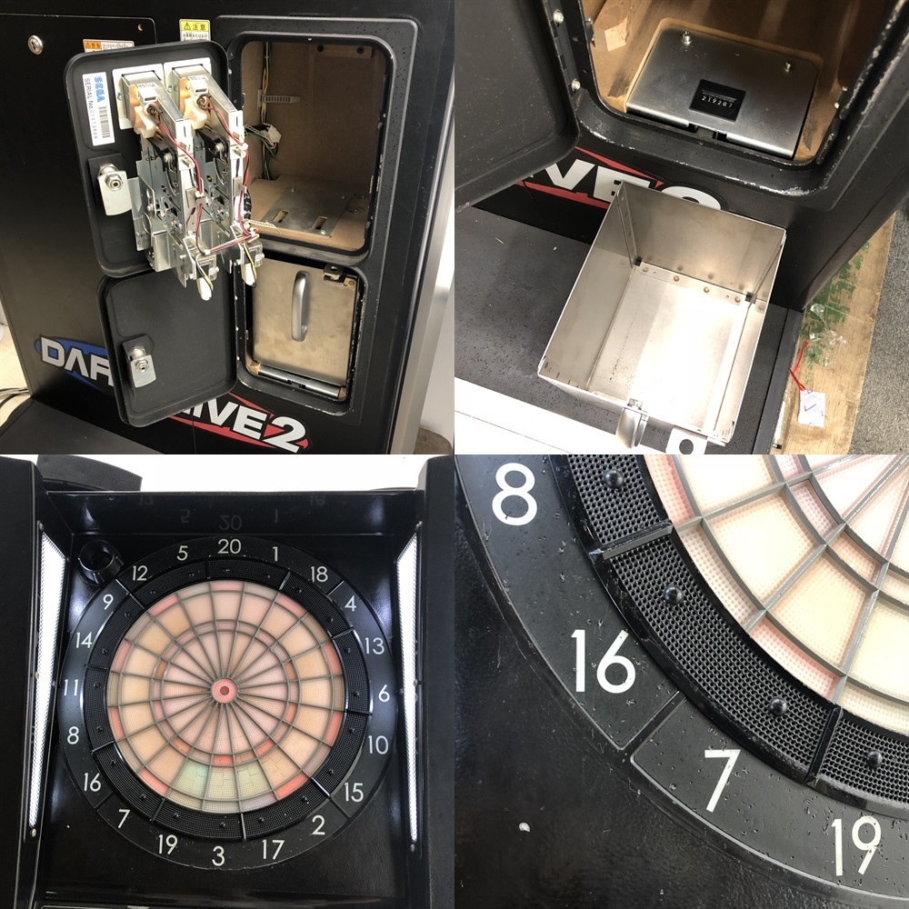 DARTSLIVE2 DX ダーツライブ2DX ダーツマシン 通電 コインセレクタ不良