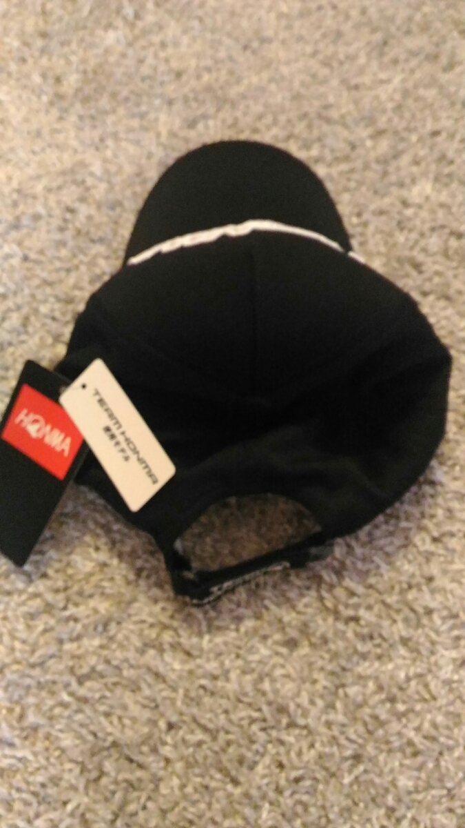 【未使用】【送料込価格】黒色　HONMA ホンマ　ゴルフキャップ　クールタイプ_2