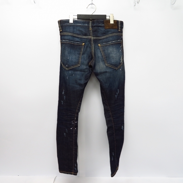 DSQUARED2 15SS ディースクエアード JEAN インディゴ デニムパンツ 