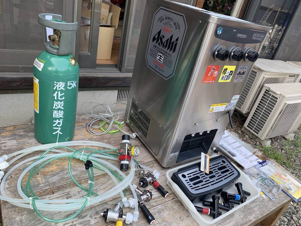 機材一式 2018年 HOSHIZAKI 星崎 ビール サーバー フルセット3口 DBF