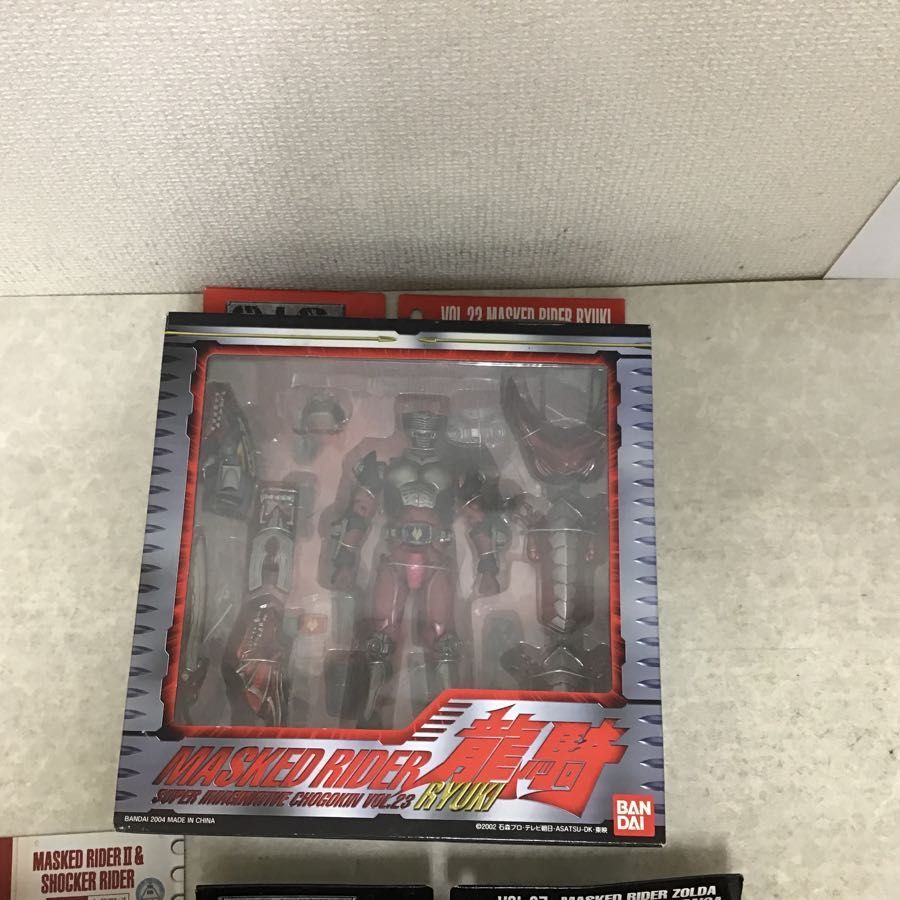 バンダイ S.I.C. 仮面ライダー龍騎、2号&ショッカーライダー、ゾルダ