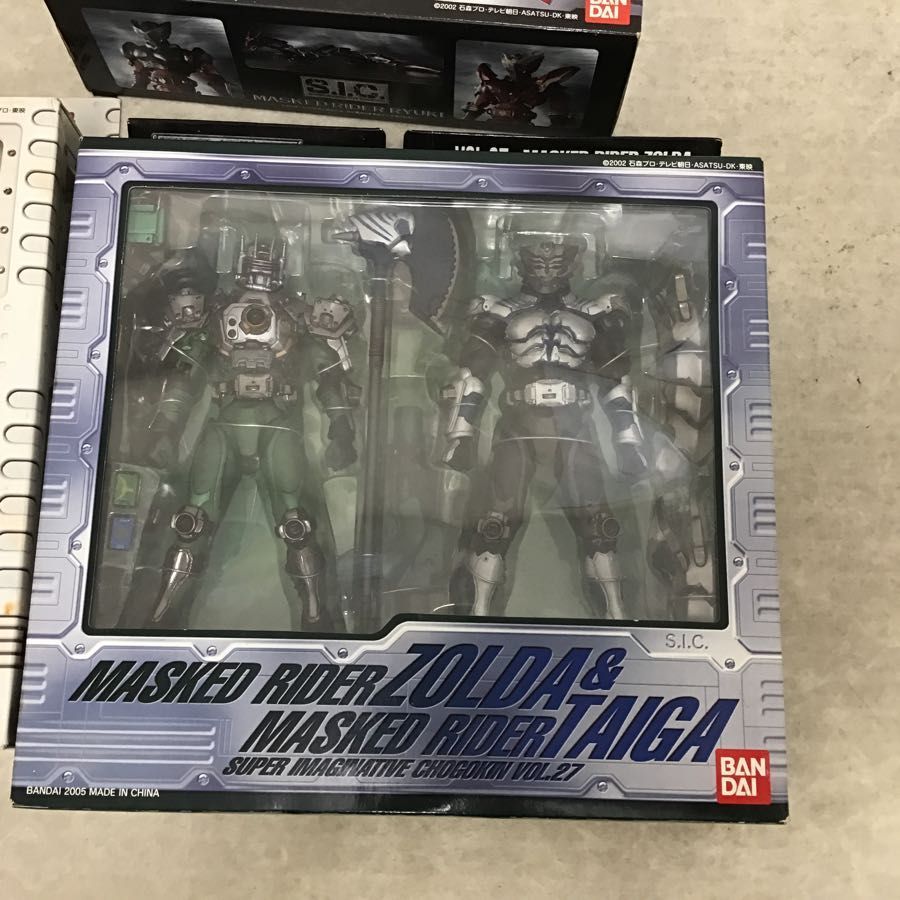 バンダイ S.I.C. 仮面ライダー龍騎、2号&ショッカーライダー、ゾルダ