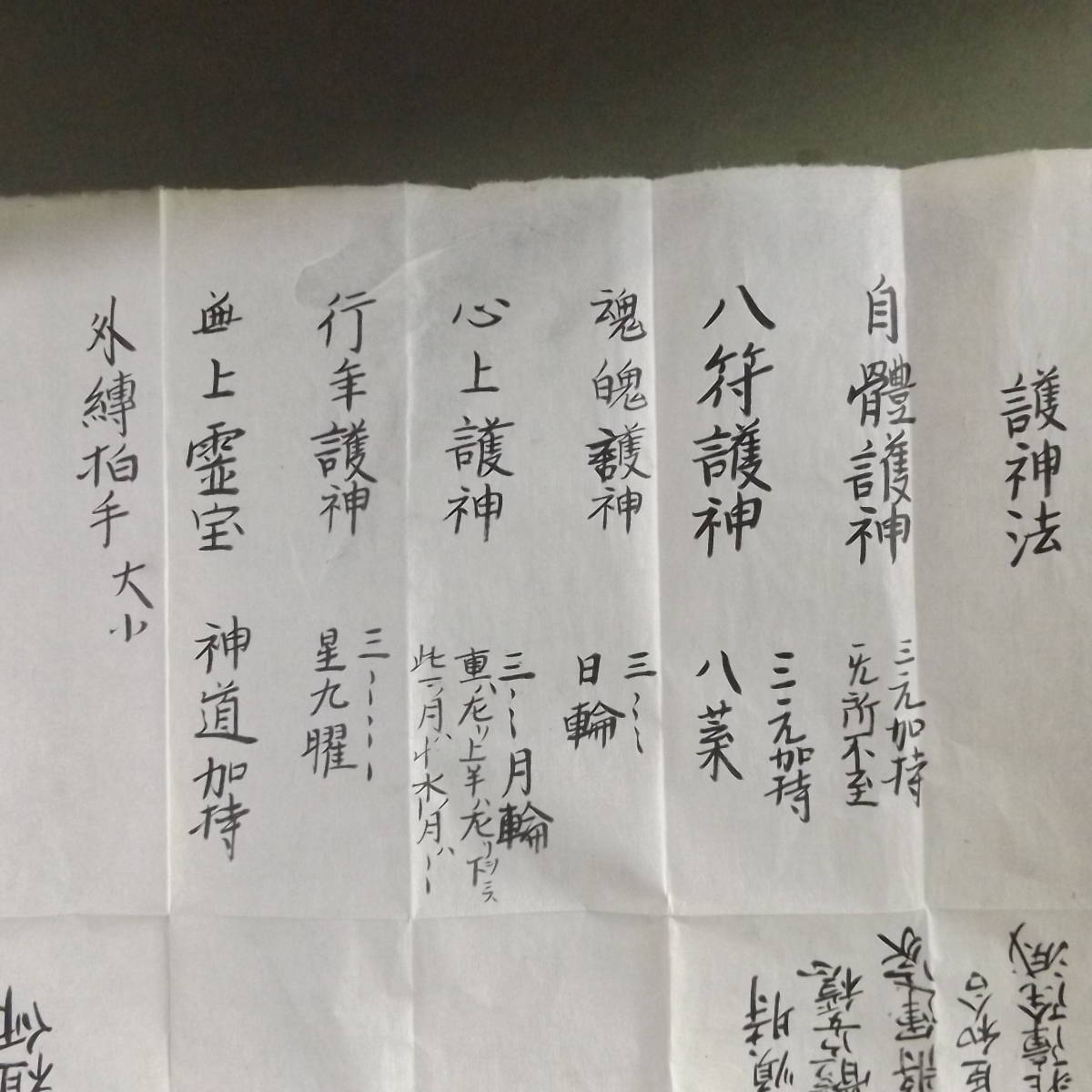 神道 護身神法 ｜経本 口伝 鎌倉 次第鶴岡祠官伝◇1包