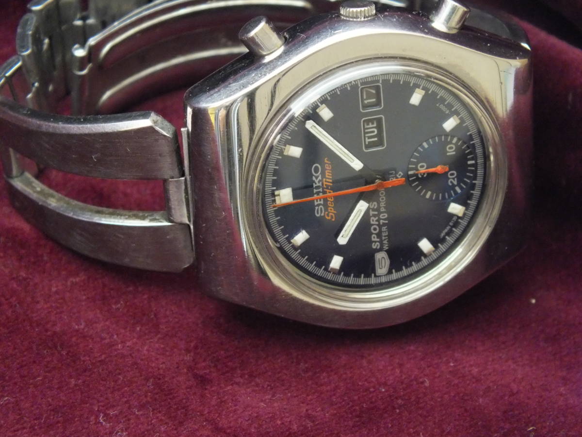 ■SEIKO 5 SPORTS ■Speed-Timer 　【訳あり!!】