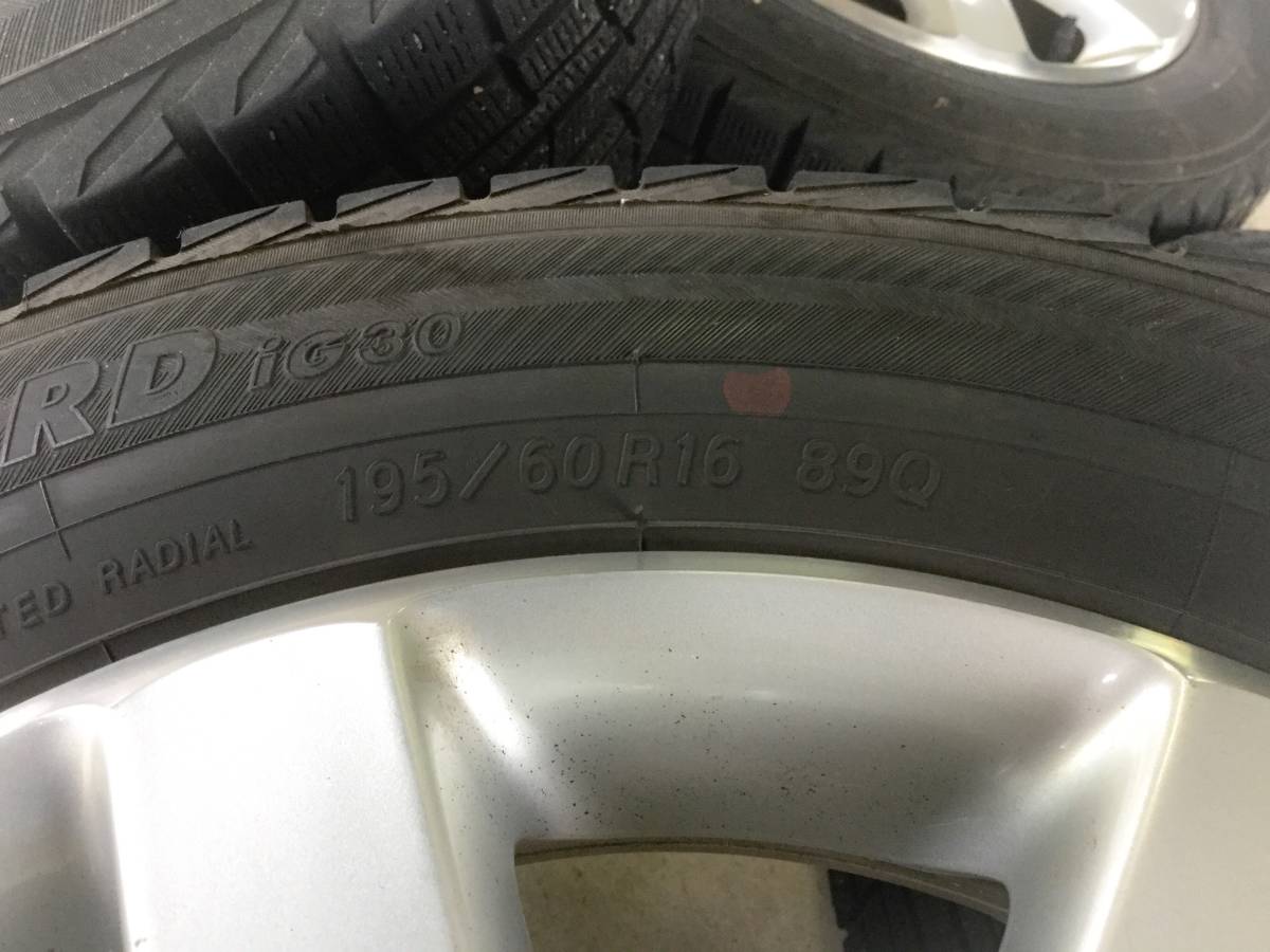ヨコハマ 中古の通販 195／60r16 スタッドレスタイヤ 195⁄60R16 iG60 
