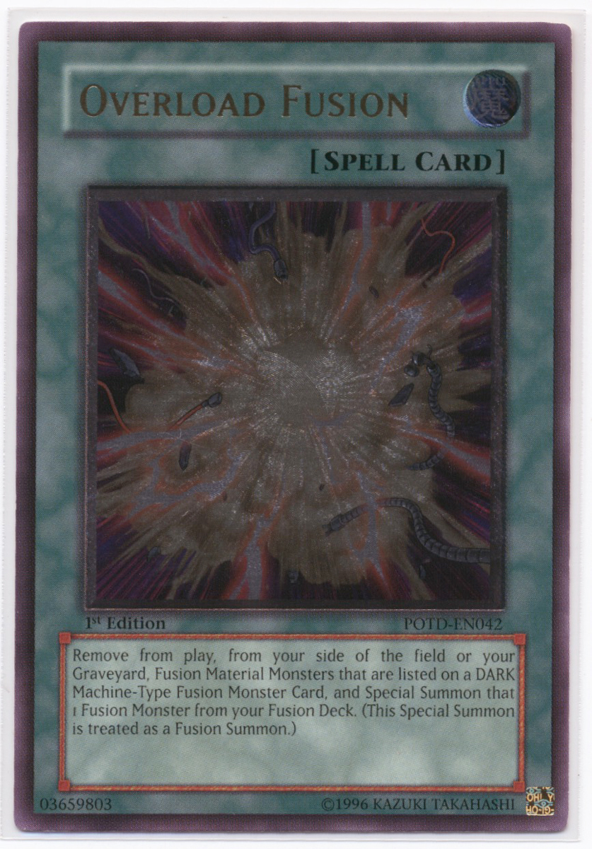 オーバーロード・フュージョン 遊戯王 ⁄ 英語 レリーフ 英語版
