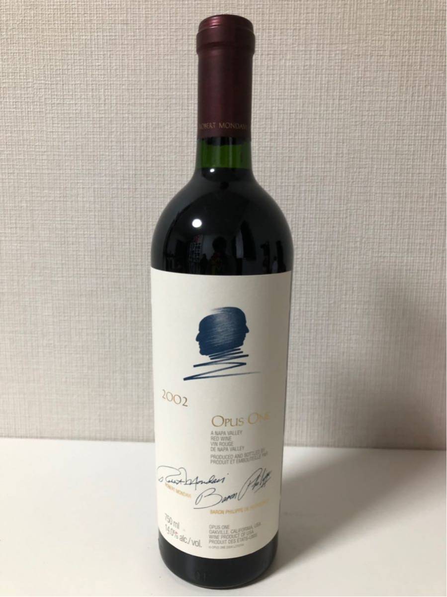 大黒屋】【未開栓】OPUS ONE オーパスワン 2002 赤 ワイン 750ml 14.2