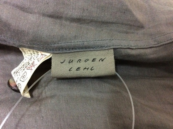 ヨーガンレール LEHL JURGEN チュニック Lehl Jurgen - サイズM