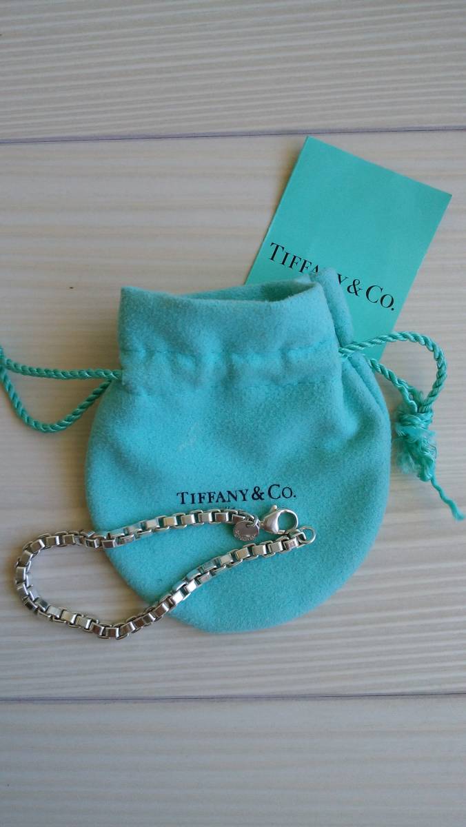 ティファニー ブレスレット ベネチアンチェーン シルバー Tiffany &amp 