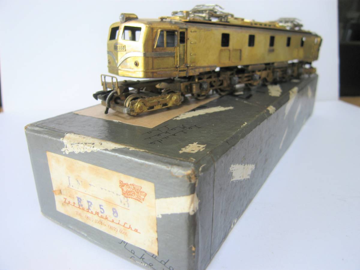 鉄道模型社 国鉄 EF58形 直流電気機関車 未塗装 中古品 【公式通販】
