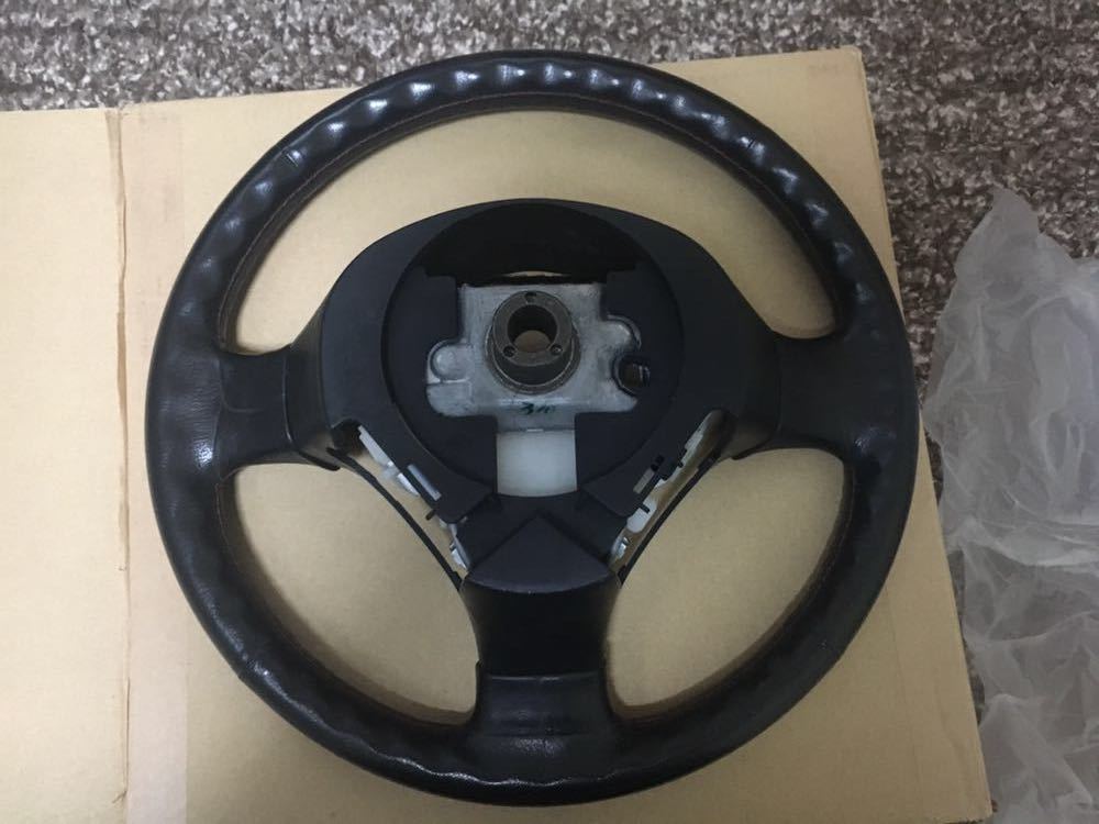 R34 GT-R BNR34 前期 純正 ステアリング 