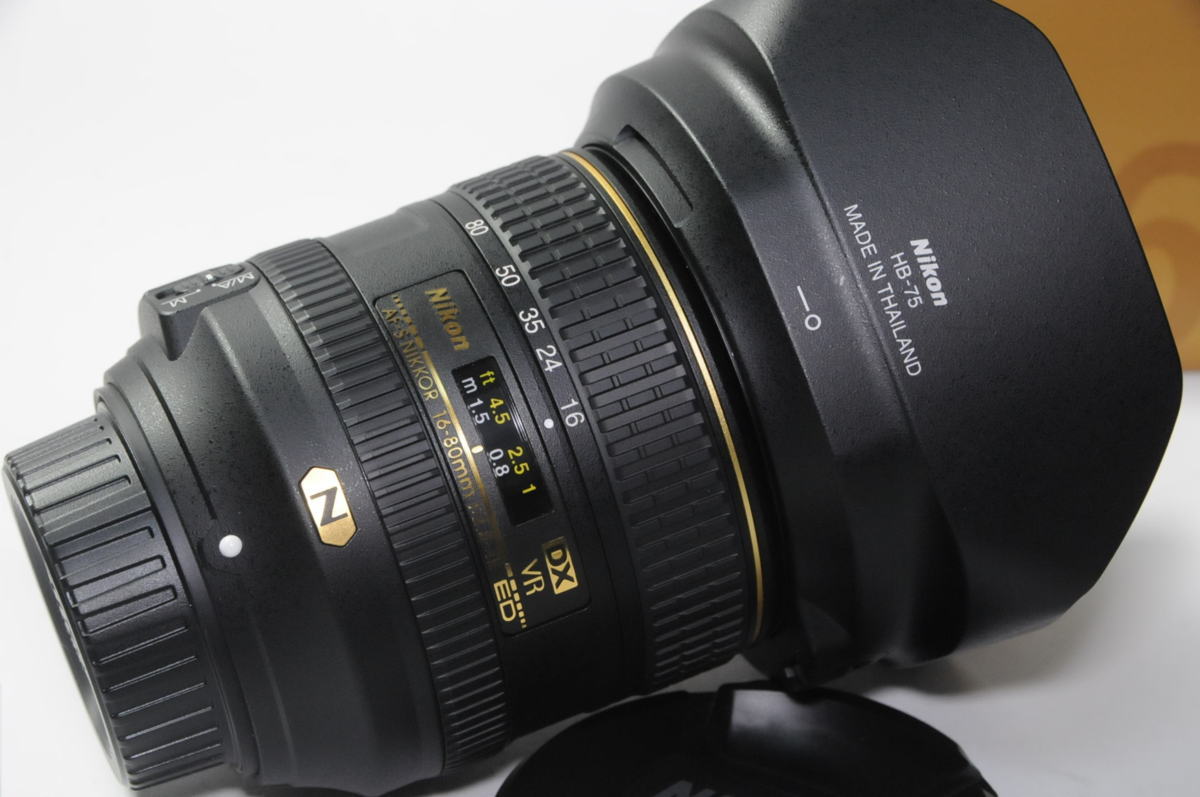 ED 16-80mm VR AF-S DX Nikon NIKKOR f⁄2.8-4E | F2.8-