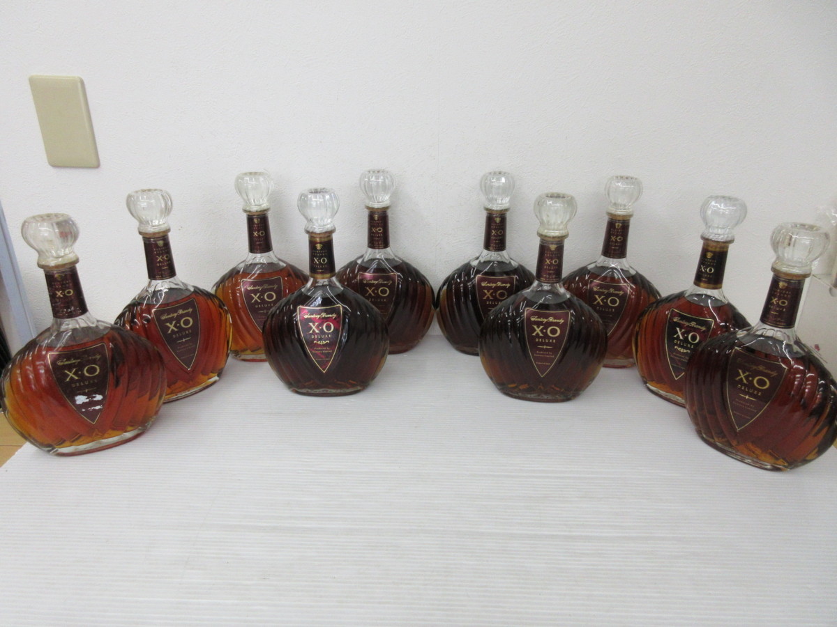 正規品，得価 発送先広島県限定 1円スタート 古酒10本セット サントリー XO デラックス 700ml 40% SUNTORY 国産 ブランデー 未開栓 /SET8-9-5(その他)｜売買されたオークション情報、yahooの商品情報をアーカイブ公 その他